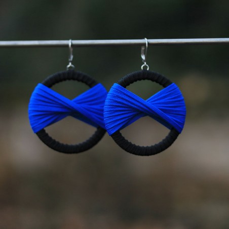 Boucles d'oreilles Saturne