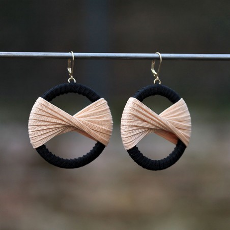 Boucles d'oreilles Saturne